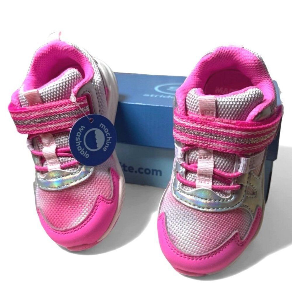 Stride Rite Toddler Girls M2P Player Supportive Sneakers Shoes Size 8 WIDE APMA - Picture 8 of 11